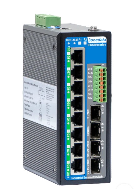 IES6300 Series DIN-Rail or Wall Mounting